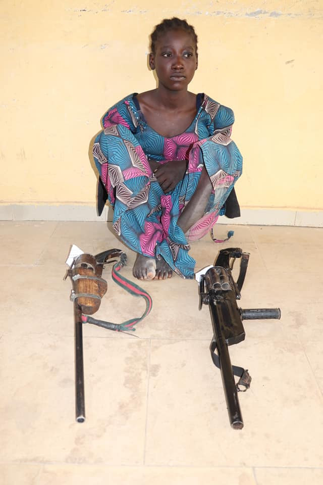 16-year-old suspected female bandit arrested in Niger state-TopNaija.ng