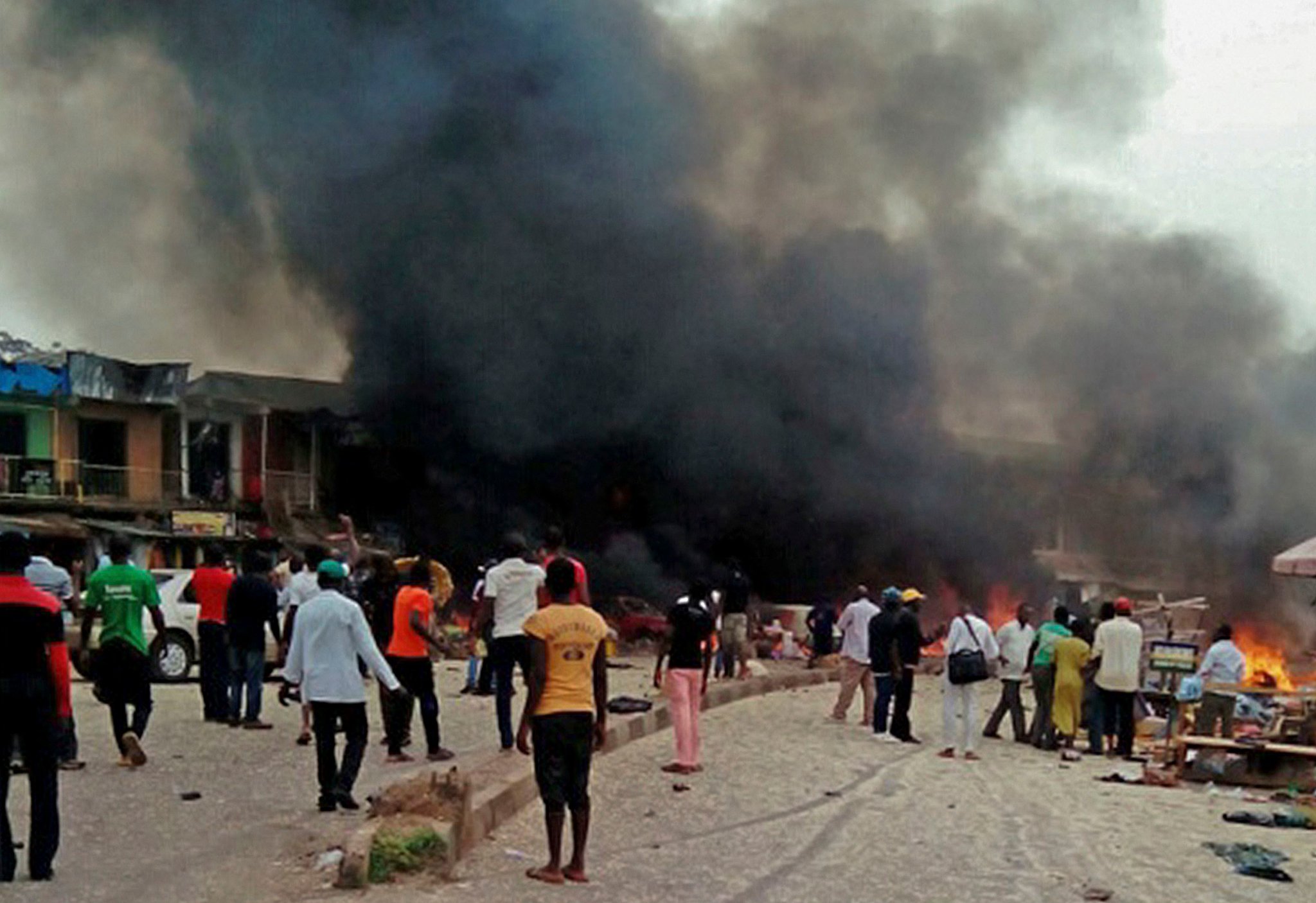 Maiduguri attack blasts boko haram