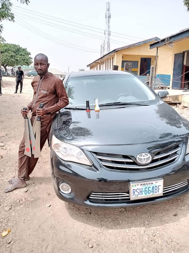How Police arrested suspected armed robber in Abuja, recovered stolen vehicle-TopNaija.ng