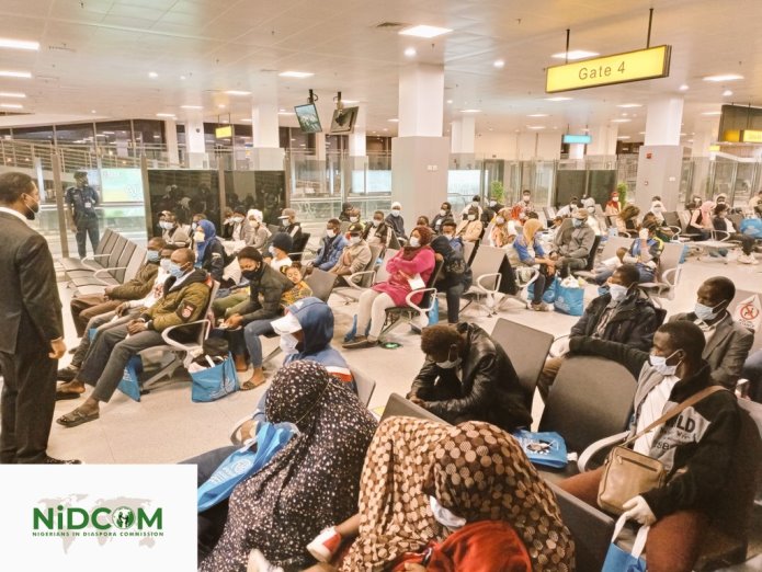 118 Nigerians stranded in Libya arrive in Abuja, says NIDCOM