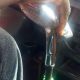 Hilarious moment when a bus driver was seen using a shower head instead of a gear stick [PHOTOS]