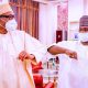 Buhari meets Yahaya Bello over food blockade to south [PHOTOS] Top Naija