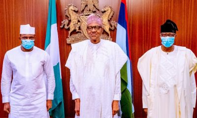 Buhari receives APC new members, Gbenga Daniel, Hon. Dimeji Bankole [PHOTOS]