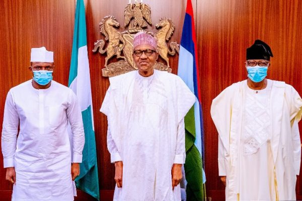 Buhari receives APC new members, Gbenga Daniel, Hon. Dimeji Bankole [PHOTOS]