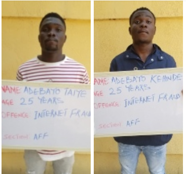 Court jailed twin brothers for fraud in Kwara-TopNaija.ng