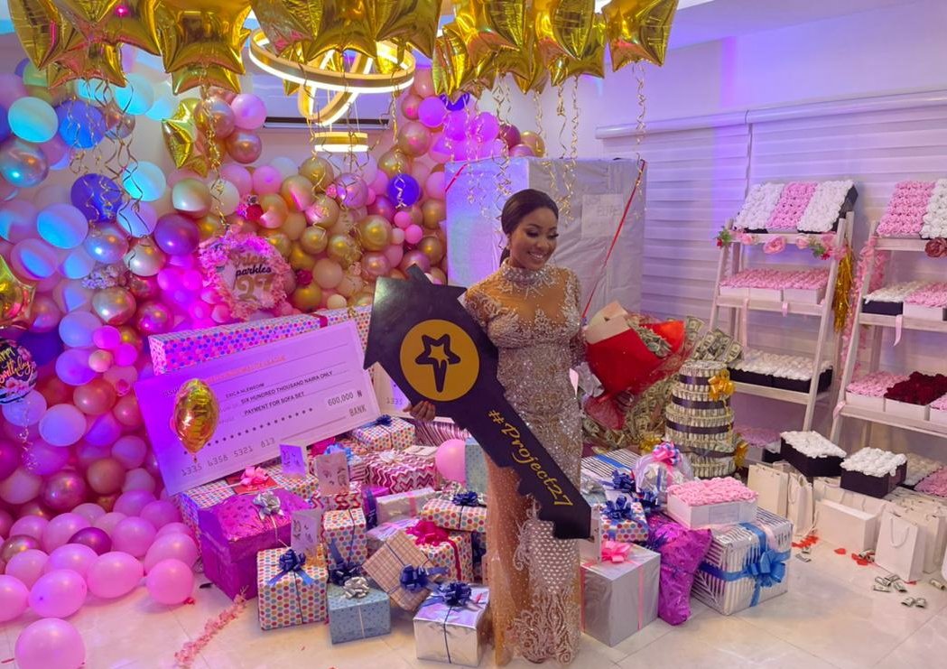 See the brand new mansion Erica's fans gave her on her birthday [VIDEO]