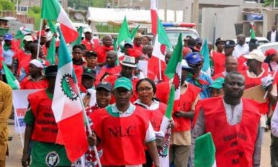 HAPPENING NOW: NLC minimum wage protests in Abuja, Lagos [VIDEO]