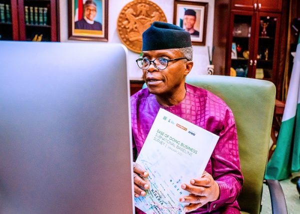 Osinbajo presides virtually over NEC meeting [PHOTOS]