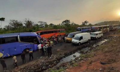 Passengers stranded on Benin-Ore Expressway over robbery attack [VIDEO]
