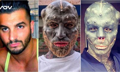 A 32-year Old Man Transforms into a Black Alien [SEE PHOTOS]