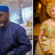 The romantic moment when Funsho Adeolu begs Nollywood actress, Iyabo Ojo for a chance of love