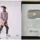 BBNaija's Laycon receives silver plaque as he hits 100k subscribers on YouTube [VIDEO]