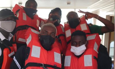 Super Eagles board boats to Benin Republic for AFCON qualifier [PHOTOS]