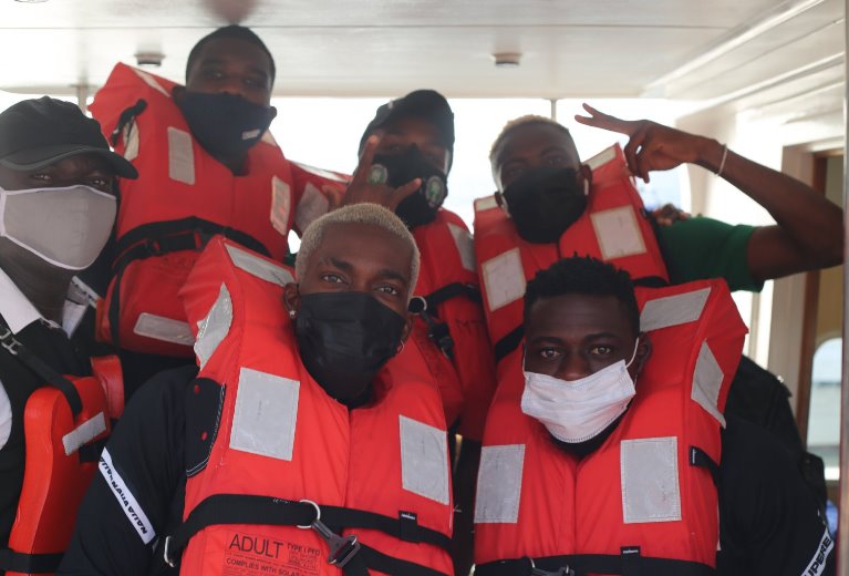 Super Eagles board boats to Benin Republic for AFCON qualifier [PHOTOS]