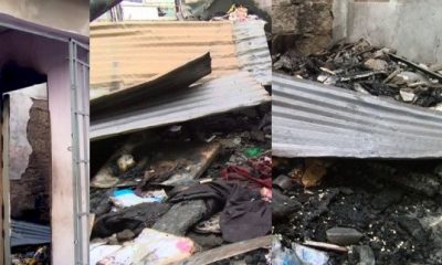 Young Nigerian boy burnt to death as stepfather allegedly sets house ablaze [PHOTOS]-TopNaija.ng