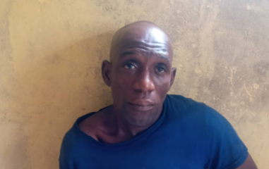 Nigerian man arrested for shooting his co-tenant in Ogun [PHOTO]-TopNaija.ng