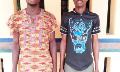 Police arrest two men for allegedly gang raping the 16-year-old daughter of their neighbor (photo)-TopNaija.ng