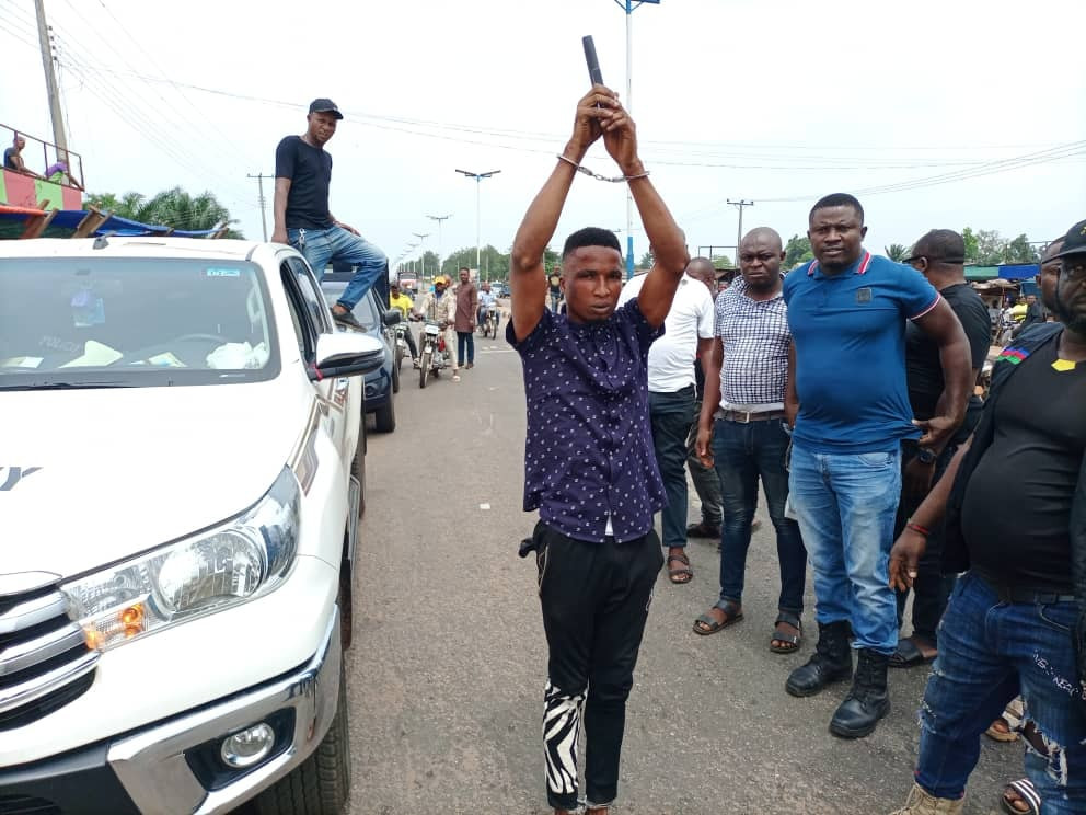 Security outfit arrest suspected cultist for alleged attempted murder in Delta community-TopNaija.ng