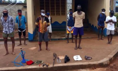 Eight suspected cultists arrested by police in Anambra [PHOTO]-TopNaija.ng