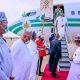 BREAKING: President Buhari arrives in Abuja after London medical trip