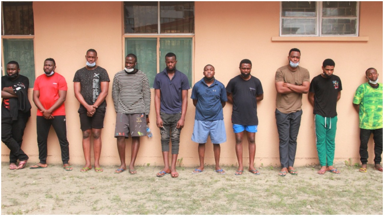 34 ‘Yahoo boys’ arrested by EFCC in Ibadan, Lagos-TopNaija.ng
