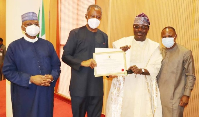 Nigeria’s envoy to Togo, Debo Adesina receives letter of credence [PHOTOS]