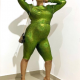 Pregnant nollywood actress, Uche Ogbodo dragged for dressing like a frog [PHOTOS]