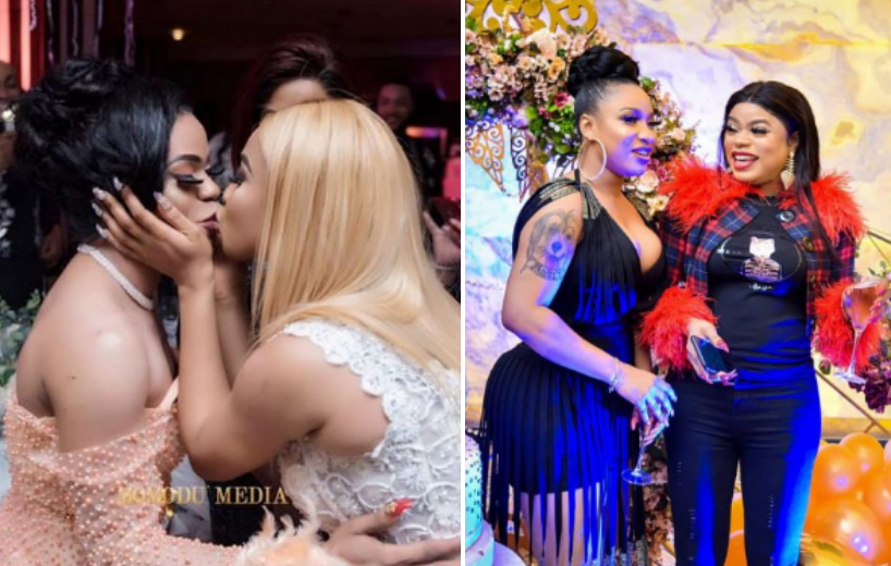 ‘Dumb shit!’- Bobrisky says as he opens up on his fight with Tonto Dikeh