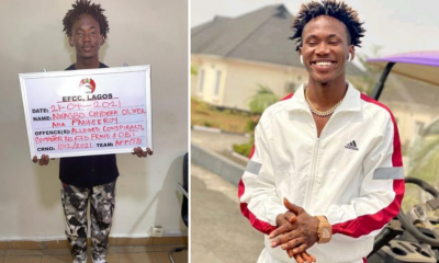 Popular comedian, Pankeeroy has been arrested by EFCC for alleged Internet Fraud