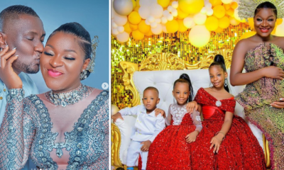 Actress, Chacha Eke Faani and her husband are set to welcome their 4th child amidst domestic violence rumours