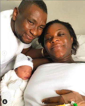 Nollywood actress, Chacha Eke Faani and her husband finally welcomes their 4th child