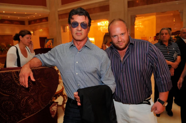 Vitaliy with Sylvester Stallone 1