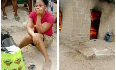 Nigerian woman sets her boyfriend's house ablaze over misunderstanding in Benue-TopNaija.ng