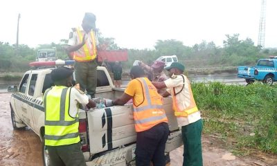 Tragic!!! Two die as bus conveying nurses somersaults along Abeokuta road-TopNaija.ng