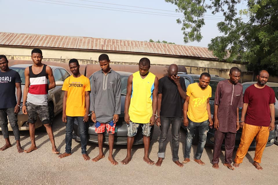 Police arrest 9 notorious armed robbers in Niger state-TopNaija.ng