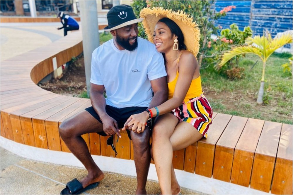 BBNaija Khafi showers love over her husband, Gedoni