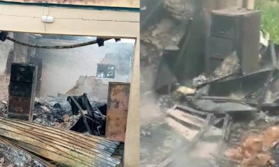 Again, INEC office set ablaze in Abia