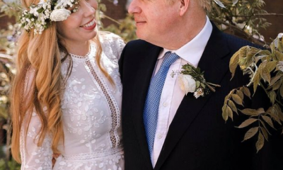 British Prime Minister, Boris Johnson, marries fiancée, Carrie Symonds