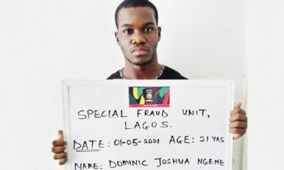 21-year-old man arrested for defrauding 500 investors of N2bn - Dominic