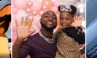 Davido surprises 5-year-old daughter, Imade, with a multi-million Range Rover as birthday gift