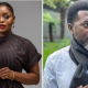 Actress, Bisola Aiyeola claps back at Reno Omonkri after he said he has no sympathy for single mothers