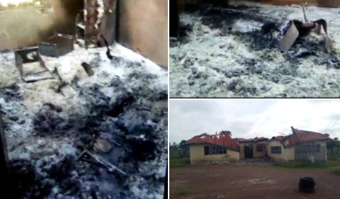 Two INEC offices set ablaze in Ebonyi-TopNaija.ng