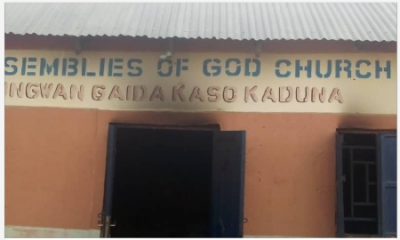 Gunmen kill eight, raze church and houses in fresh Kaduna attack -TopNaija.ng