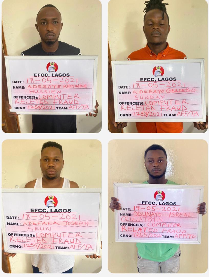 Lagos club owner, 14 others arrested by EFCC for alleged internet fraud-TopNaija.ng