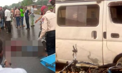 Tears as motorcyclist killed while driving against traffic in Anambra [PHOTOS]-TopNaija.ng