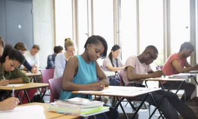 Exam success online black african