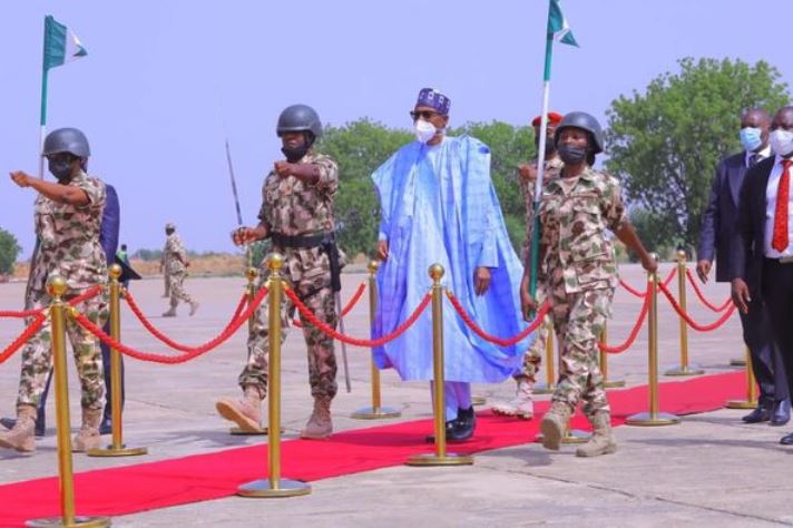 President Buhari visits Maiduguri, to launch projects [PHOTOS]