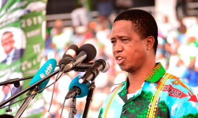 Zambia President Edgar Lungu collapses after at Defence Day event