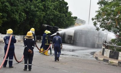 At least two dead, four injured as gas tanker crashes in Abuja-TopNaija.ng