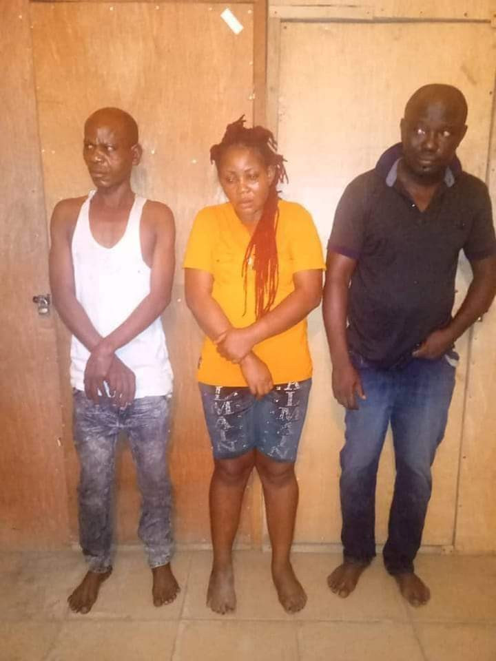 Police arrest female one-chance robber, two accomplices in Rivers State-TopNaija.ng